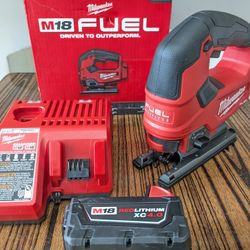 M18 Milwaukee FUEL Jigsaw Contractor Set 
