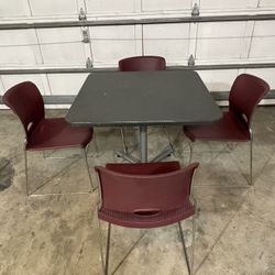 Table With 4 Chairs