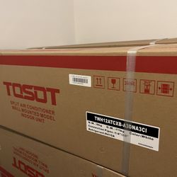 NEW TOSOT 12K Btu Mini Split AC with Kit R410a