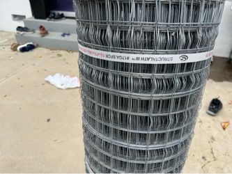 Structa Wire 17GA Welded Wire Fence Roll 1” x 1/2” Mesh 150FT Galvanized