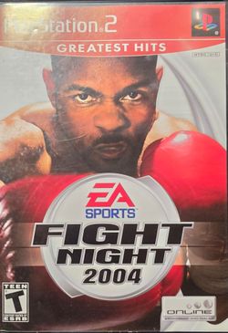 🥊 EA Sports Fight Night 2004 – PS2 Greatest Hits – COMPLETE