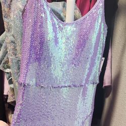 Prom purple dress