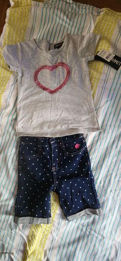 Limited Too Girls 2-Piece Top and Shorts Set