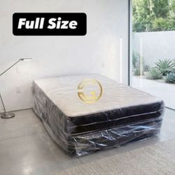 Full Size Mattress Set – Medium Comfort – Available Today 🚚