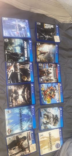 PS4 Game Collection - 12 Games Bundle