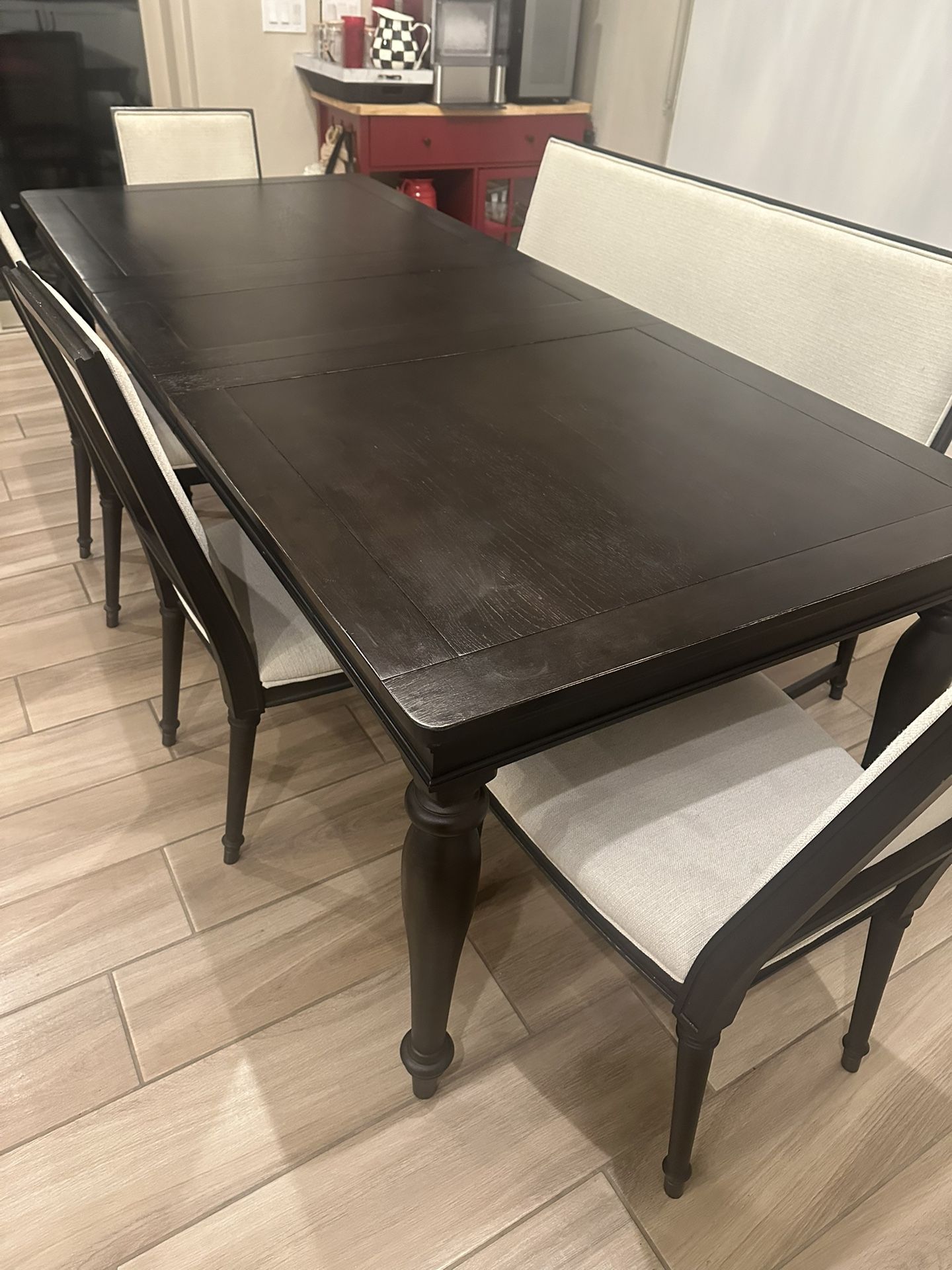 Dining Table And Chairs And Bench 300 Must Go