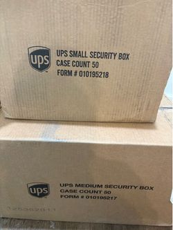 Shipping boxes