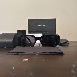 Prada Rectangle Sunglasses/Shades (125$)