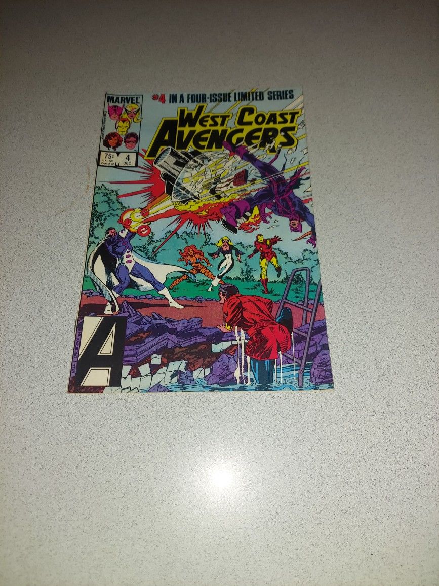 1984 WEST COAST AVENGERS #4 COMIC
