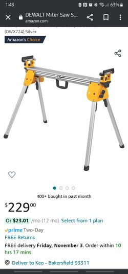 Dawalt Table Saw and Stand