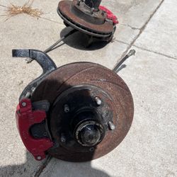 67-69 Camaro Or 62-67Nova 2” Drop Spindles With Big Brakes
