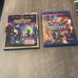 Guardians Of The Galaxy Blu Ray 1&2