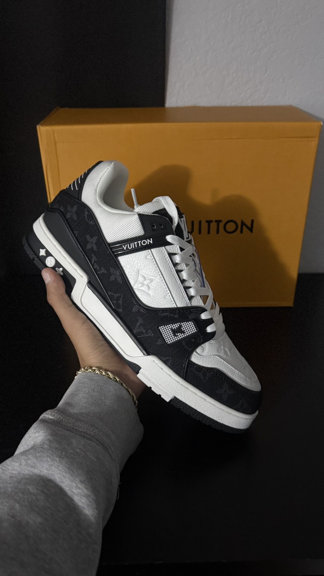 LV Black Trainers