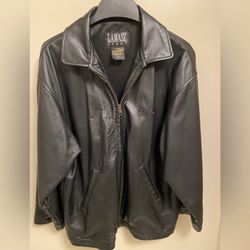 Genuine Black Leather Makita Jacket