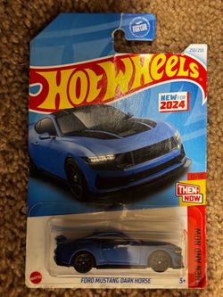 HotWheels - Ford Mustang Dark Horse - Blue