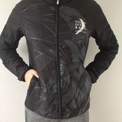 Dark Blue PUMA Rain Jacket with Retractable Hood. Size Small. Unisex