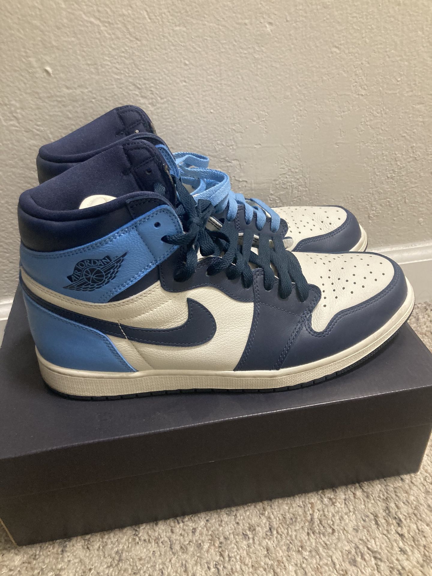 Jordan Obsidian 1s Sz 12