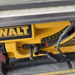 Dewalt Table Saw Good Condition All Pieces Excluded 