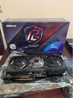 ASRock Intel Arc A770 Phantom Gaming OC Edition 16 GB GDDR6 Graphics Card