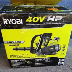 BACKPACK BLOWER RYOBI 40V 
