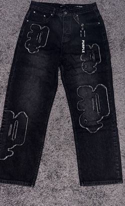 Black Purple Brand Denim Jeans Brand New Size 32