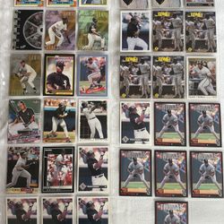 Lot Of Frank Thomas Baseball Cards (34)
