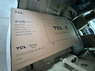 TCL 55" 4K Smart TV UNOPENED