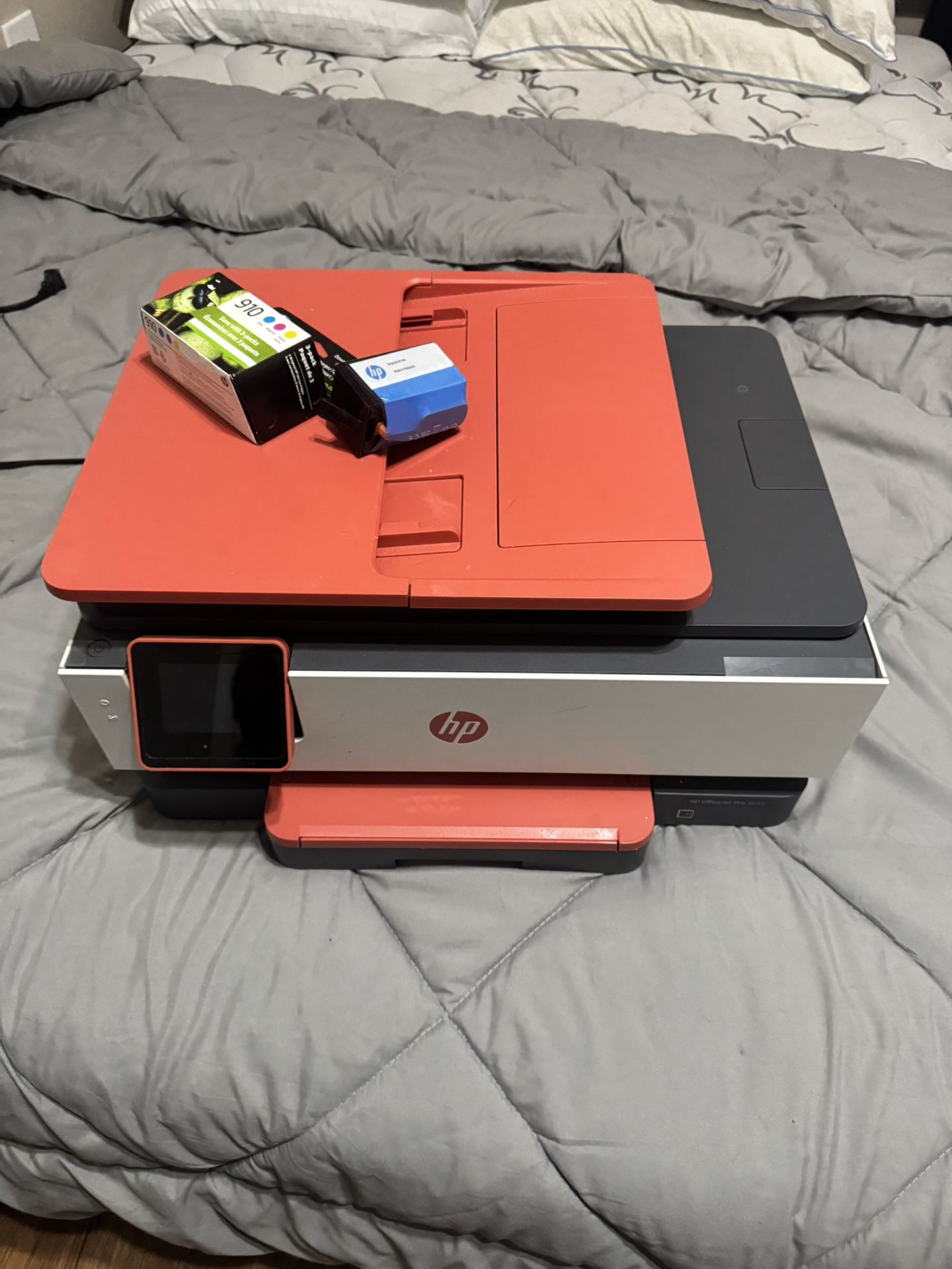 HP Officejet Pro 8035 Wireless Printer New Ink