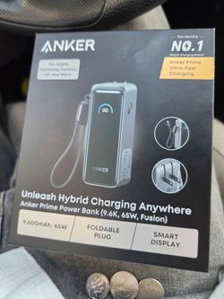 Anker Prime Power Bank 9600mAh 65W Fusion
