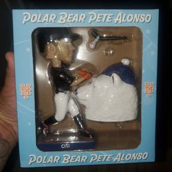 Polar Bear Pete Alonso Mets Bobblehead