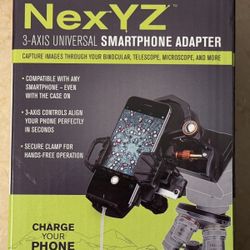 Celestron NexYZ 3-Axis Smartphone Adapter for Telescopes New Open Box