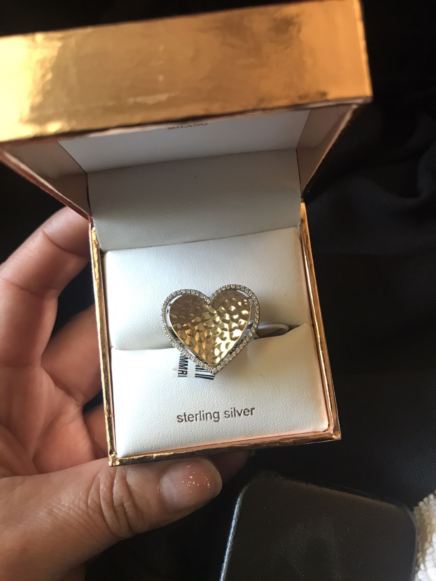 Sterling Silver Heart Ring