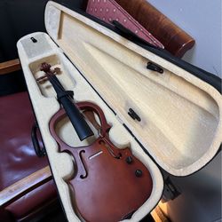 2 Violins - 1 wood, 1 electric