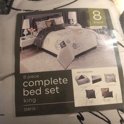 8 Piece Complete Set King Paris