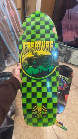 Creature Hotrod Reaper XX 10.25” Shaped Skate Deck