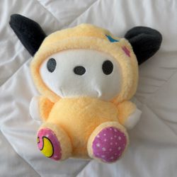 Yellow Pacha Dog Kawaii Kuromi KT My Melody Soft Stuffed Plush Toy 8” 20cm