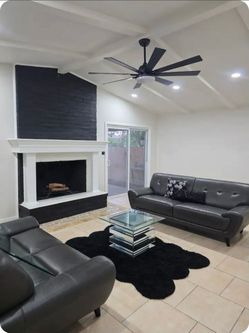 Faux Leather Couches