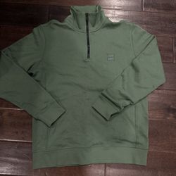 BOSS QUARTER ZIP