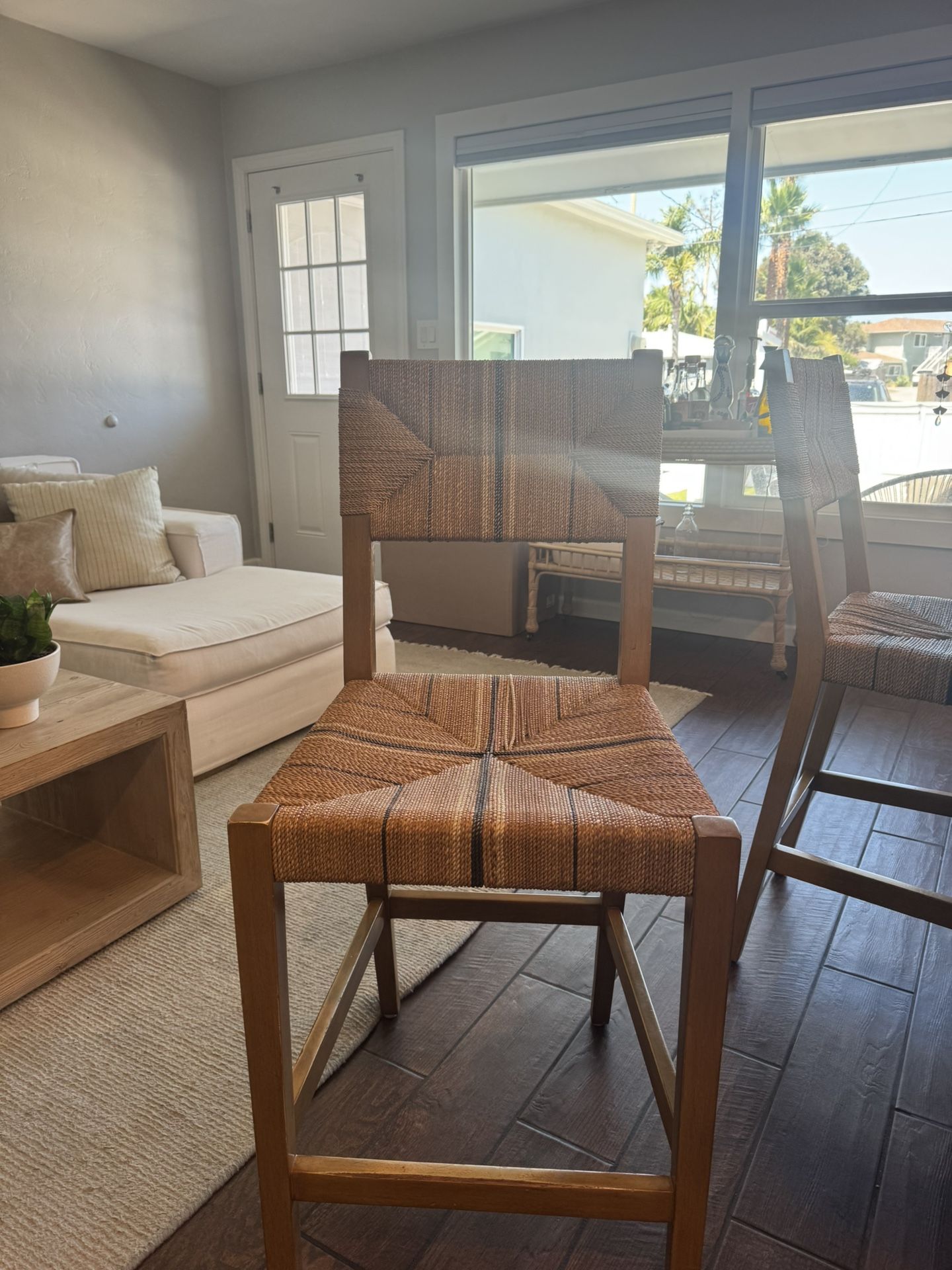 Serena And Lily Carson Counter Stool Natural