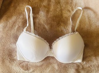H & M White 34D Bra