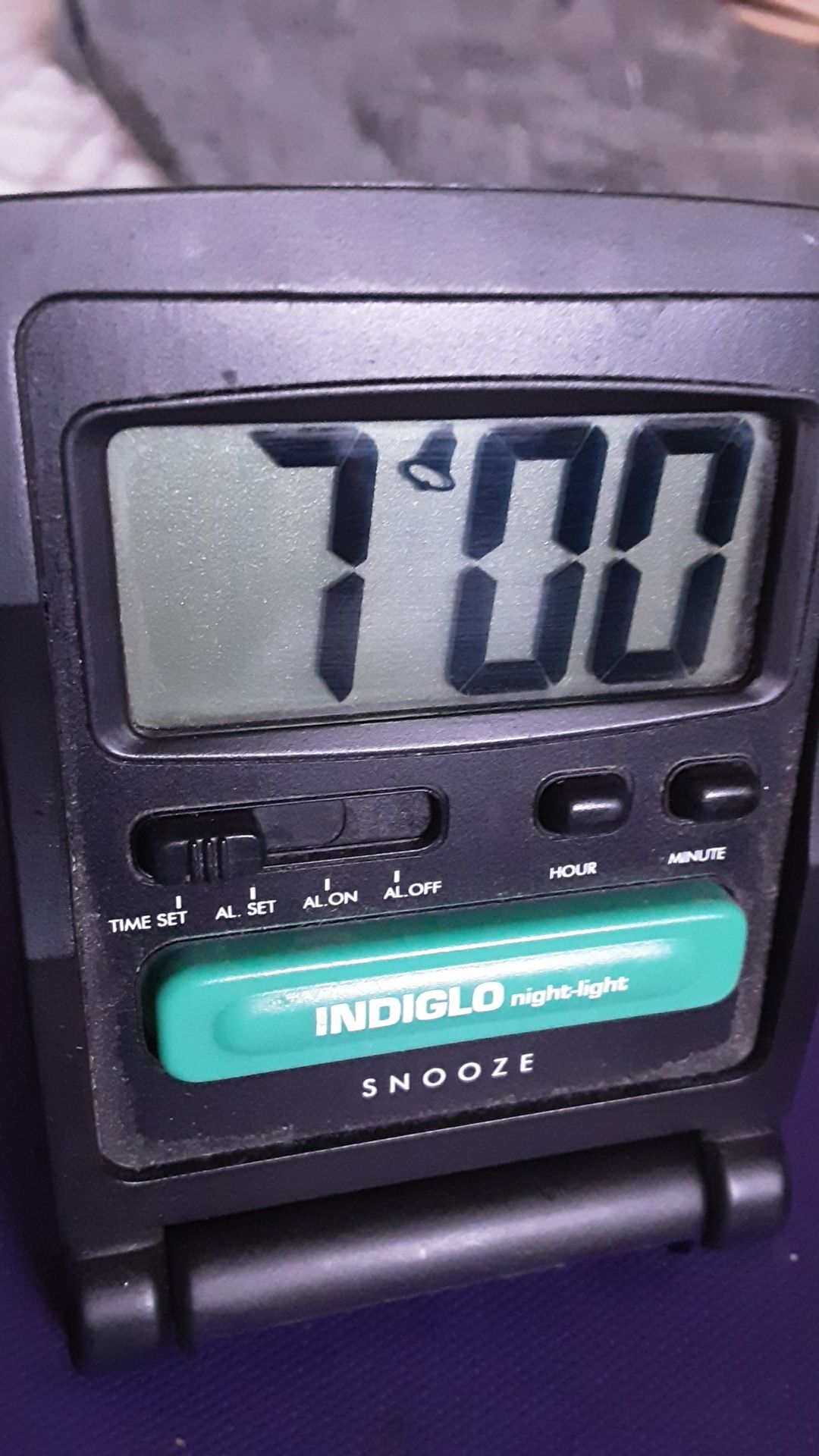 Vintage Timex alarm clock