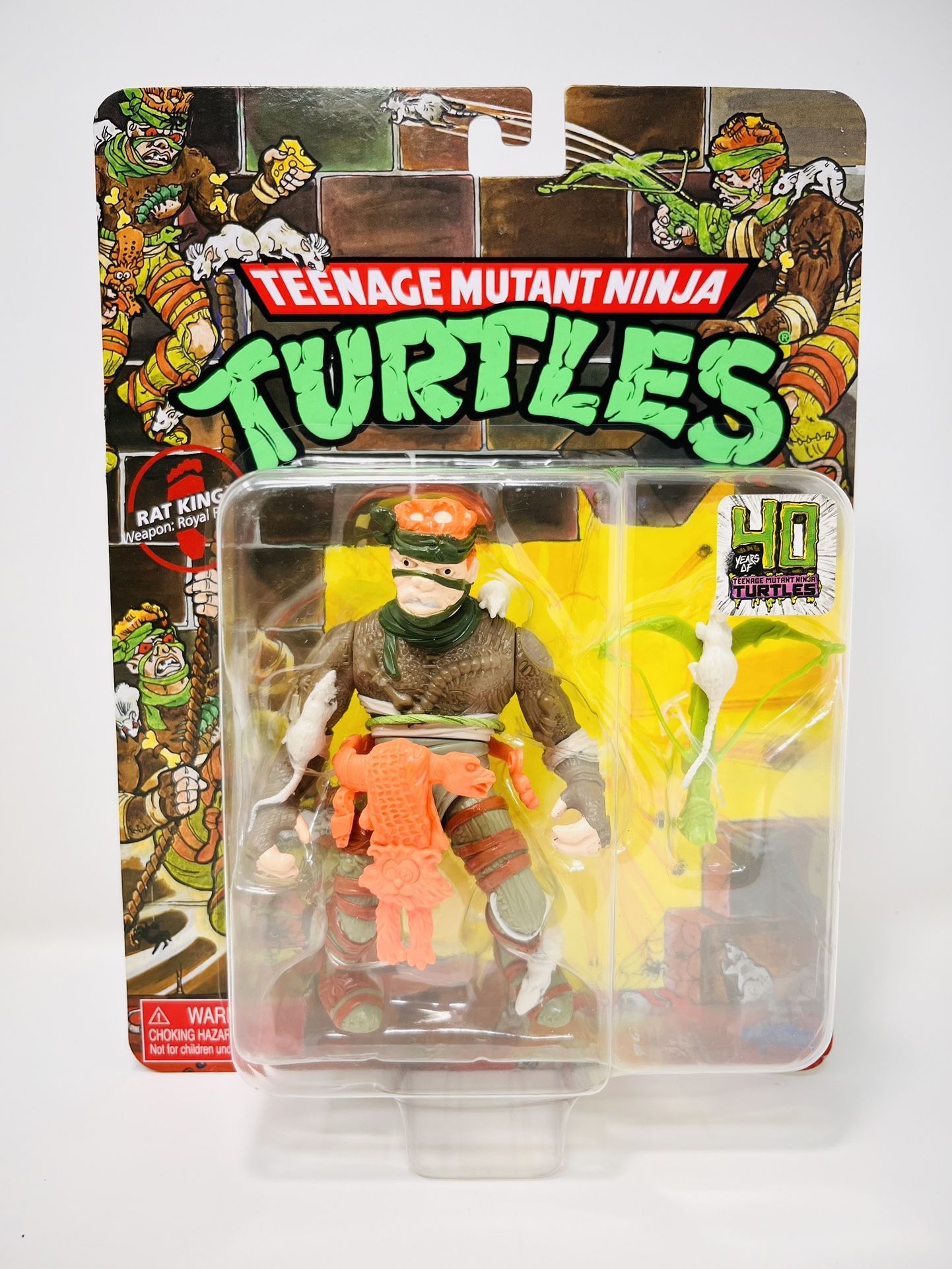 TMNT Playmates Classic "RAT KING" Action Figure 2024 Brand New