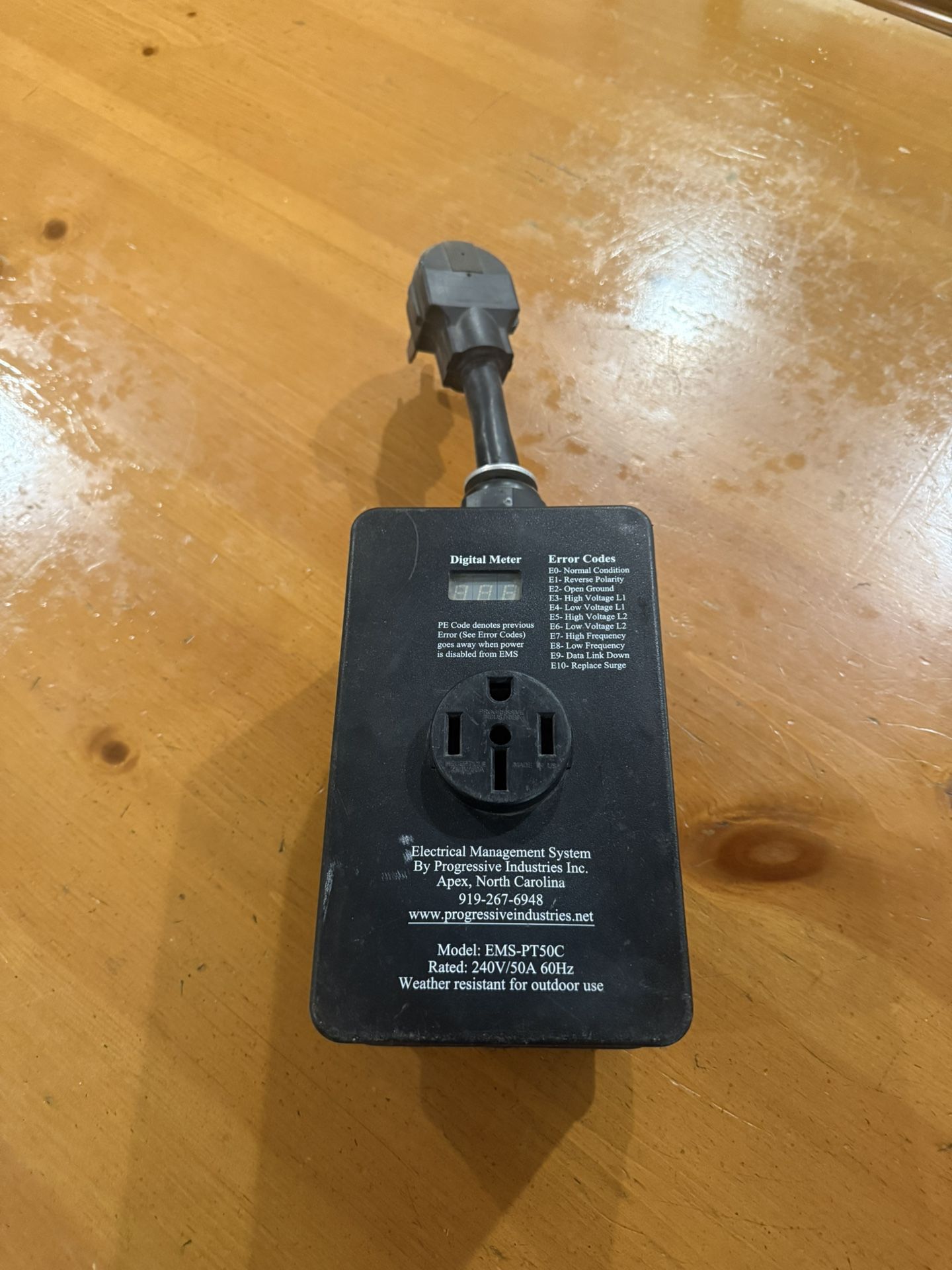 50 Amp EMS surge Protector For RV