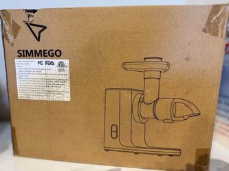 Brand new in box Simmego slow juicer