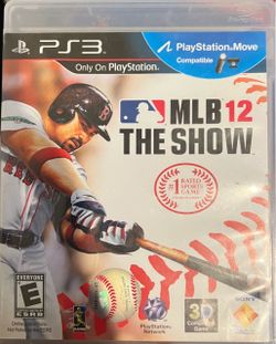 MLB 12 The Show – PS3 – Original Game & Case