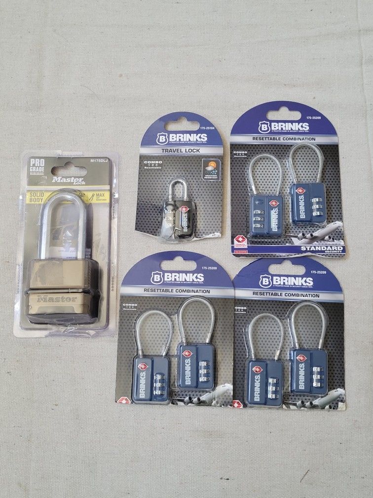 Master Pad Lock And Travel Locks