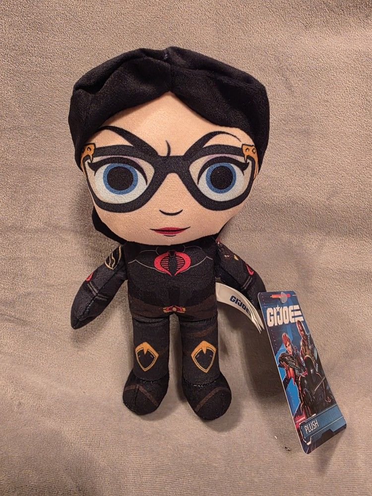 G.I. Joe Barones Plush Figure Stuffed Animal Doll Toy 8" NWT