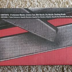 Craftsman 2 1/2" 6 Piece Wet Dry Accessory Set NEW