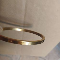 Bracelet Stainless Steel Gold Color