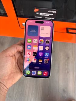iPhone 15 128GB Unlocked to any carrier! 90 Day warranty! We offer financing.
